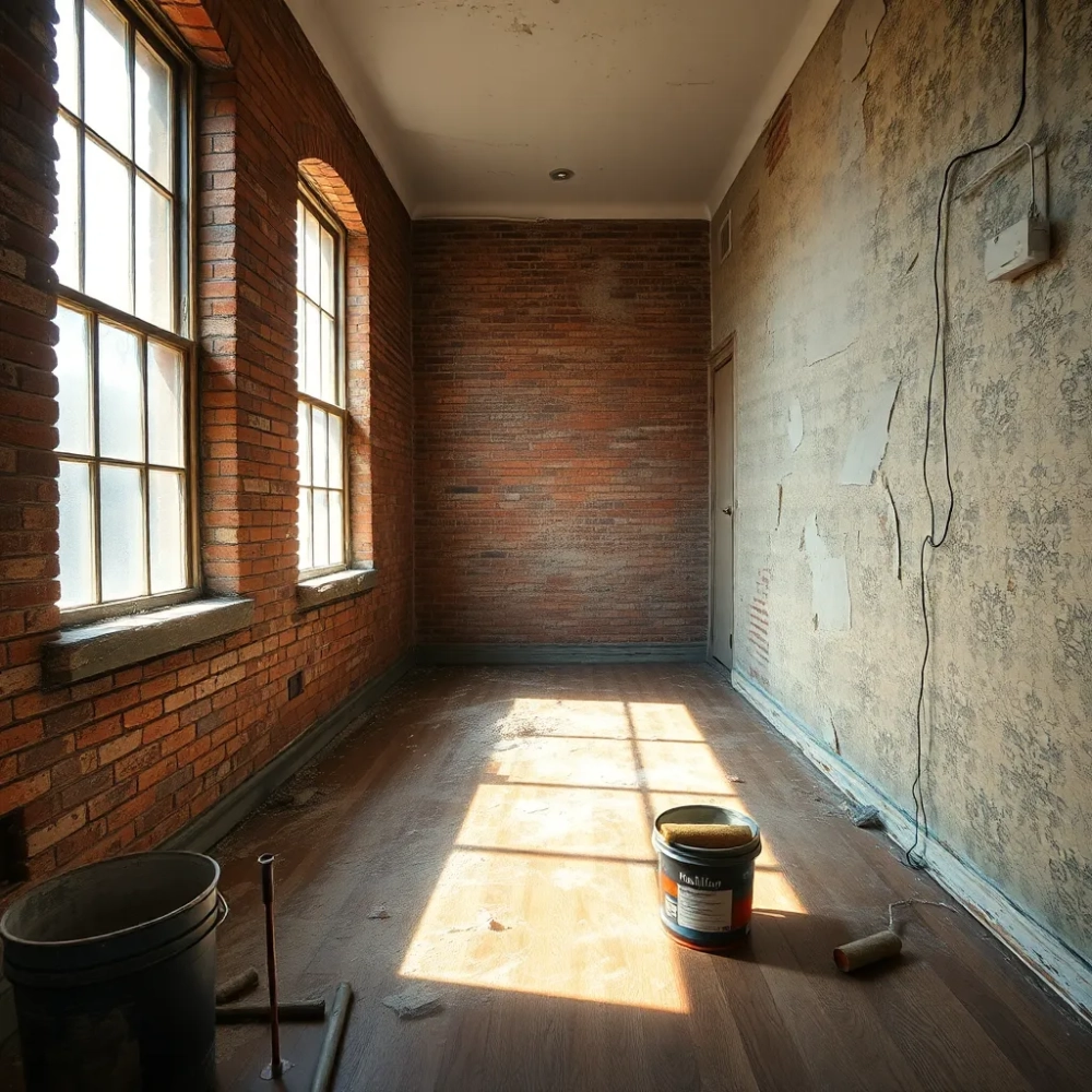 Generalny remont mieszkania w starej kamienicy